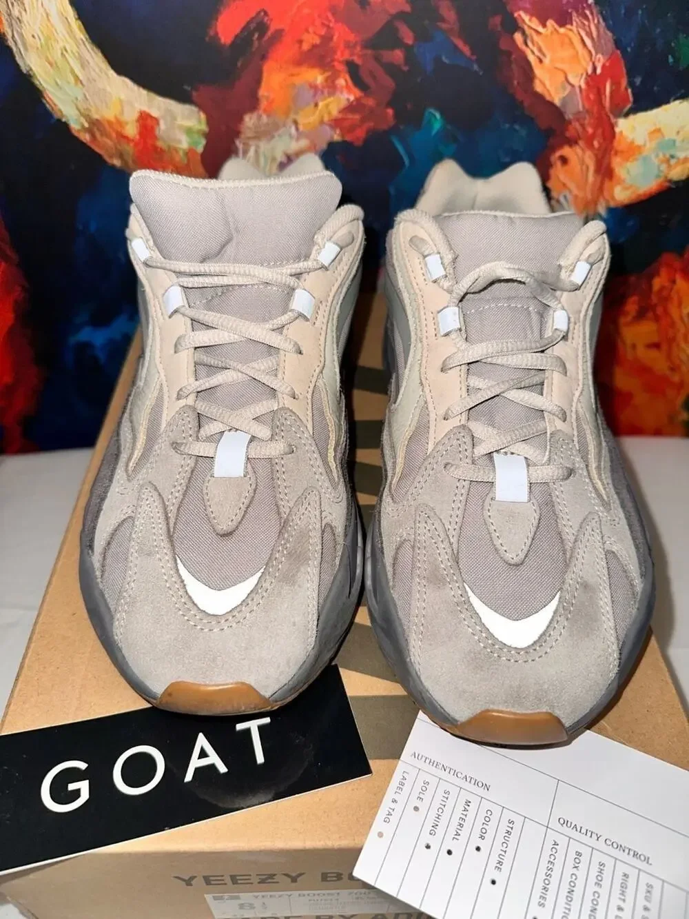 No.18 Adidas Yeezy Boost 700 V2 'Tephra' Sneakers